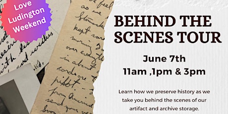 Behind-the-Scenes Archives Tour @1:00 pm