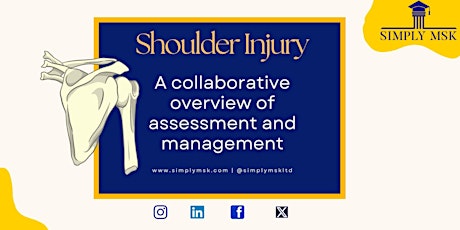 Shoulder Injury: A collaborative overview of assessment and management