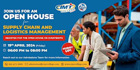 Online Open House Event - Supply Chain and Logistics Management