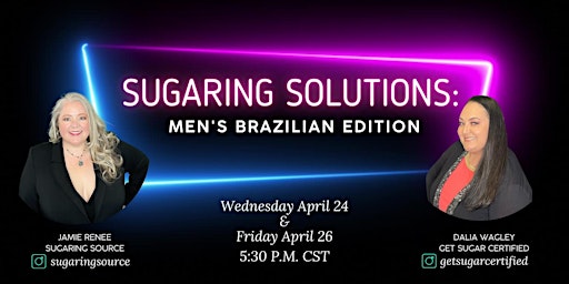 Primaire afbeelding van Sugaring Solutions: Men's Brazilian Edition