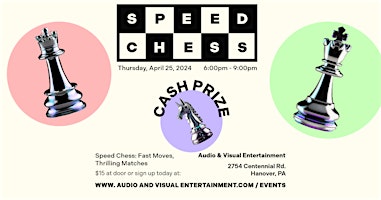 SPEED CHESS TOURNAMENT primary image