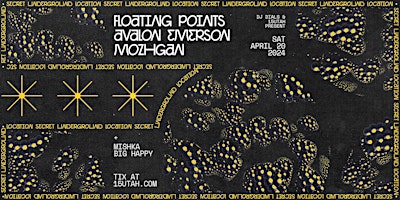 Floating Points / Avalon Emerson / MOZHGAN - Secret Underground  primärbild