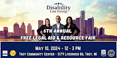6th Annual Free Legal Aid & Resource Fair primary image