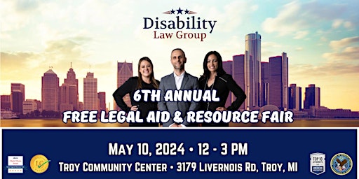 6th Annual Free Legal Aid & Resource Fair  primärbild