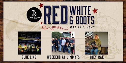 Imagem principal do evento Red, White and Boots