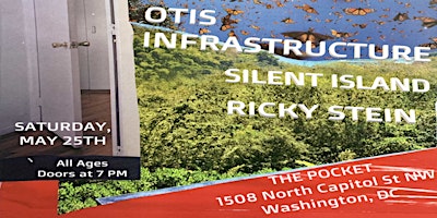 Imagem principal de The Pocket Presents: Otis Infrastructure w/ Silent Island + Ricky Stein