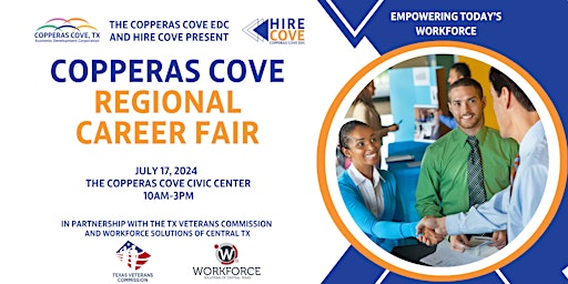 Image principale de Copperas Cove Regional Career Fair