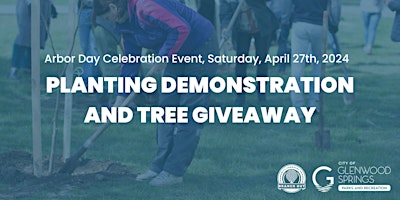 Planting Demonstration and Tree Giveaway primary image