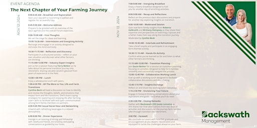 Imagem principal do evento The Next Chapter of Your Farming Journey