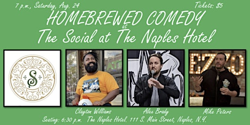 Homebrewed Comedy at The Social at The Naples Hotel primary image