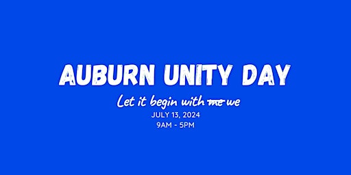 Auburn Unity Day 2024  primärbild