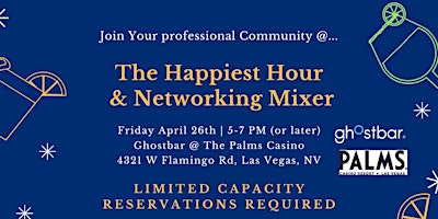 Imagem principal do evento Happiest Hour & Networking Mixer