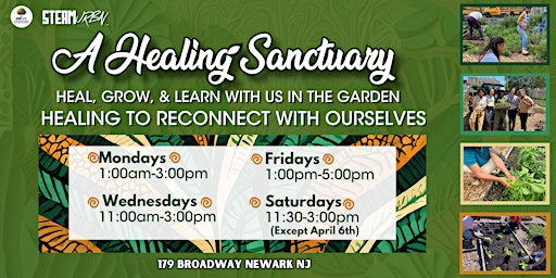 Imagem principal do evento Heal, Grow, & Learn w/ Us in the Garden!
