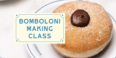 Bomboloni (Italian Donuts) Making Class primary image