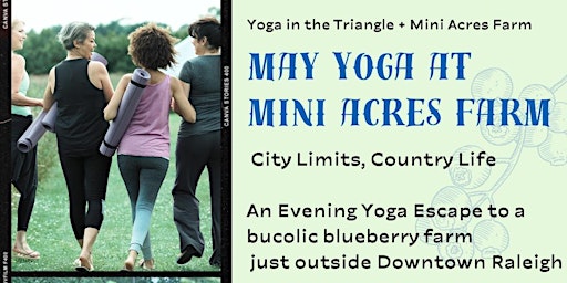 Immagine principale di May Yoga at Mini Acres Farm 