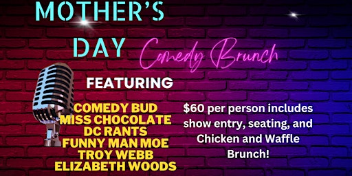Mother's Day Comedy Brunch primary image