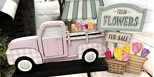 Spring truck & flower market