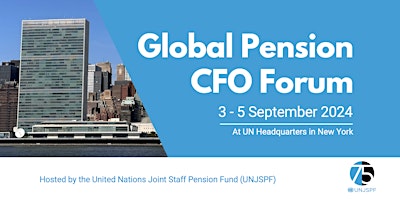 Imagen principal de Global Pension CFO Forum 2024, 3-5 September, New York City
