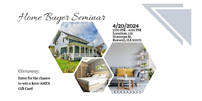Image principale de Home Buyer Seminar - Real Estate