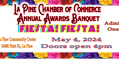Hauptbild für La Pine Chamber of Commerce Annual Awards Banquet - 2024
