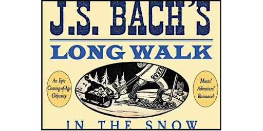JS Bach's long walk in the snow. primary image