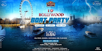 I ❤️ Bollywood Boat Party primary image