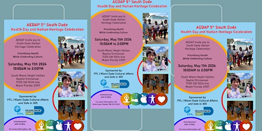 AEDAP 5th South Dade Health Day and Haitian Heritage Month Celebration. primary image