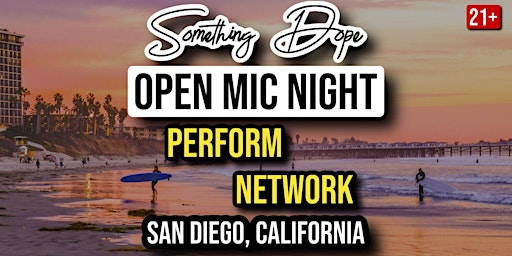 Immagine principale di Open Mic and Music Industry Networking Mixer-  San Diego, CA 