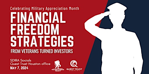 Imagem principal do evento HTX: Financial Freedom Strategies from Veterans Turned Investors