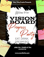 Primaire afbeelding van Vision Board Progress Party