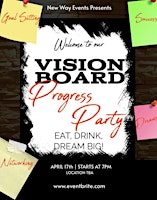 Imagem principal do evento Vision Board Progress Party