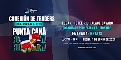 Imagem principal de Conexión de Traders Globales Punta Cana