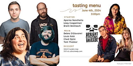 Tasting Menu: A Stand Up Comedy Show