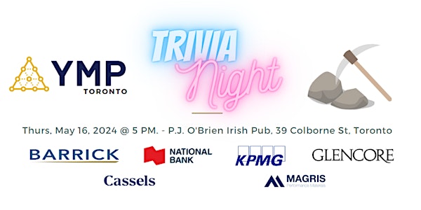 YMP Toronto – Trivia Night Social