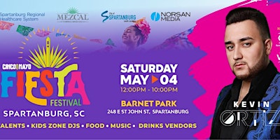 Imagem principal do evento 5 de Mayo Fiesta Festival Spartanburg 2024