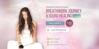 Primaire afbeelding van Transformational Breathwork & Sound Healing Journey