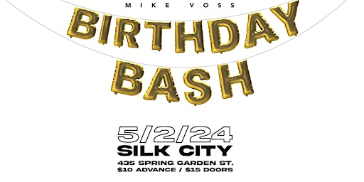 Imagem principal do evento Mike Voss Birthday  Bash