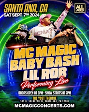 MC Magic, Baby Bash, Lil Rob Live In concert