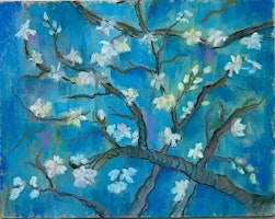 Primaire afbeelding van Soft Pastels for everyone!  Van Gogh inspired Almond tree painting with Beth Goulet at Moonstone Art