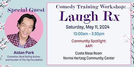 Comedy Training Workshop: Laugh Rx