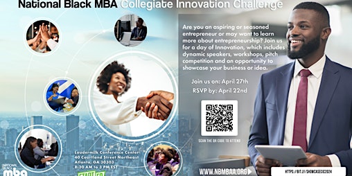 Imagem principal do evento National Black MBA's Collegiate Innovation Challenge