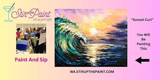 Redmond Town Center Paint and Sip, Paint Party, Paint Night  With Stir Up The Paint primary image