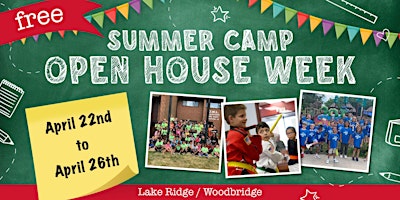 Primaire afbeelding van FREE Kids Martial Arts Summer Camp Open House Week! (LakeRidge/Woodbridge)