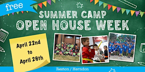 FREE Kids Martial Arts Summer Camp Open House Week! (Reston/Herndon) primary image