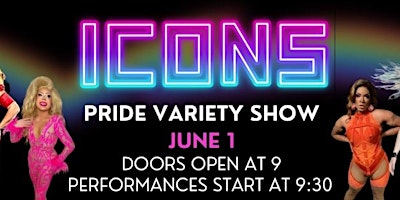 Imagem principal do evento ICONS: A Pride Variety Show