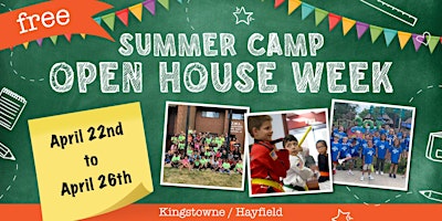 FREE Kids Martial Arts Summer Camp Open House Week! (Kingstowne/Hayfield) primary image