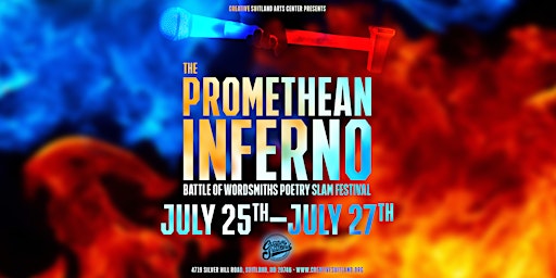 Image principale de The Promethean Inferno: Battle of Wordsmiths Poetry Slam Festival