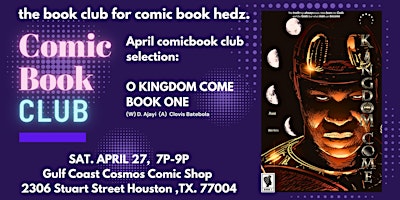 COMIC BOOK CLUB  :        O KINGDOM COME Book One primary image