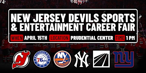 Image principale de New Jersey Devils Sports & Entertainment Career Fair