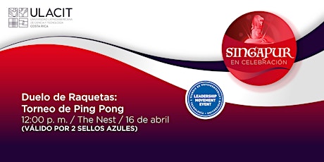 Sello Azul - Duelo de Raquetas: Torneo de Ping Pong primary image